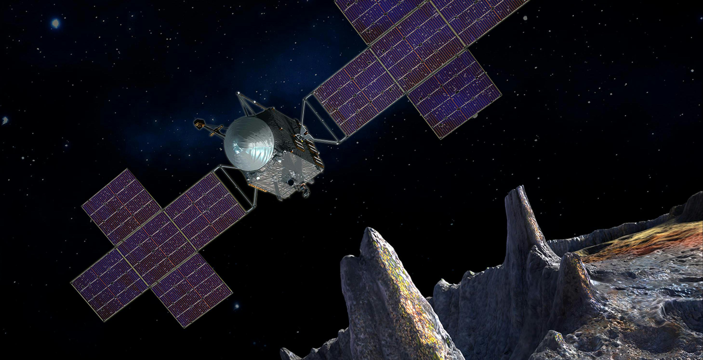 La NASA ha fermato la missione per studiare l’asteroide metallico Psyche. Niente lancio nel 2022