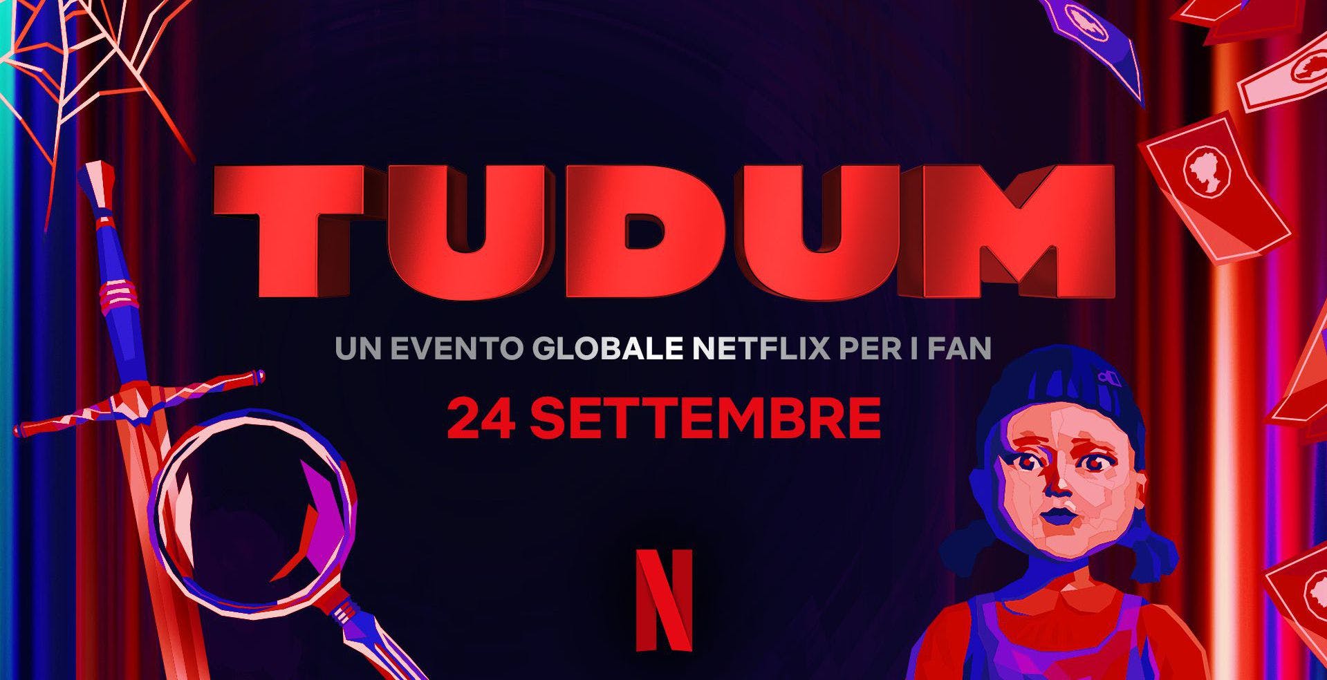 Netflix, il 24 settembre torna l’evento TUDUM: anticipazioni e notizie su 120 fra film e serie TV