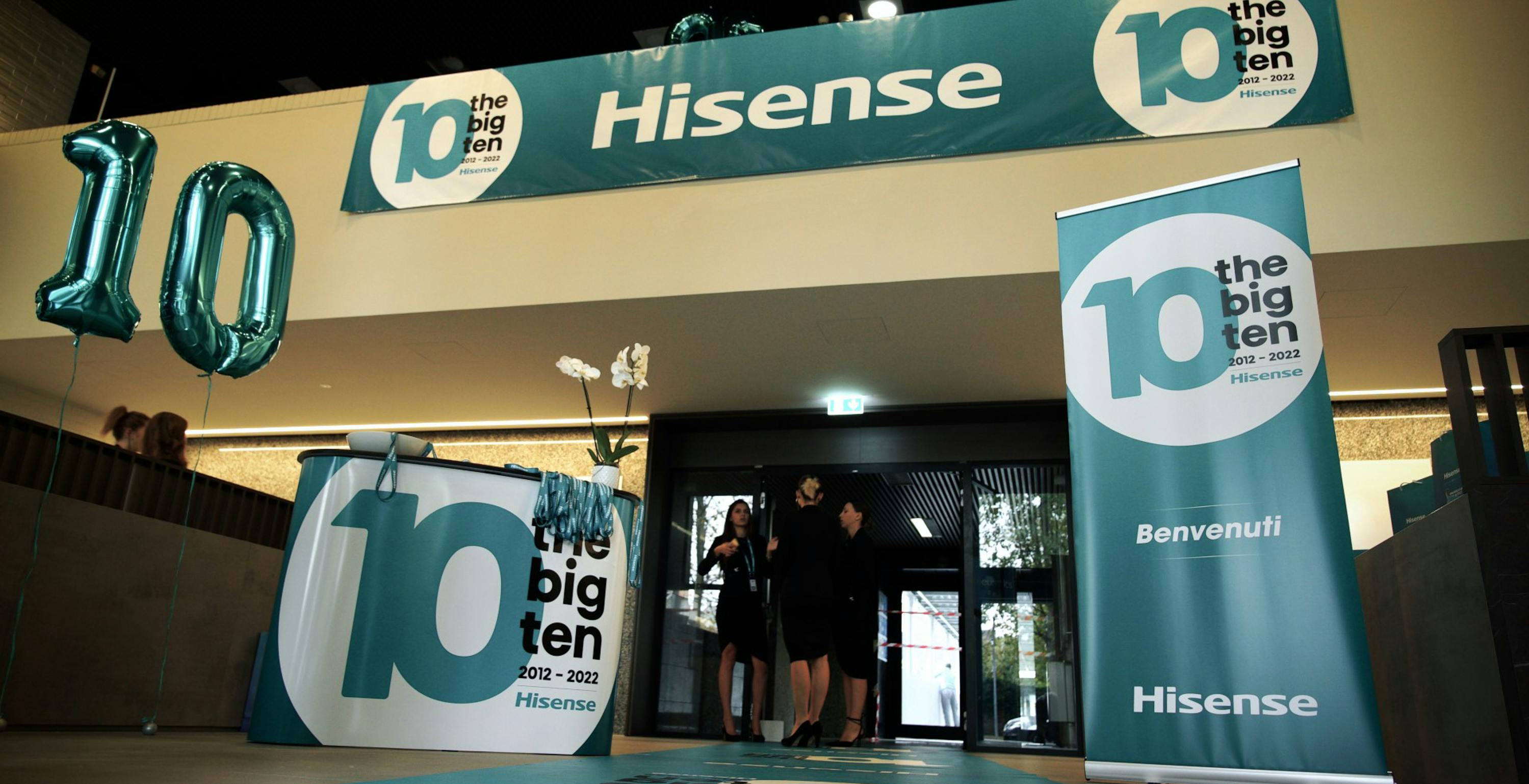 Hisense Italia compie 10 anni. E guarda avanti con TV, elettrodomestici e climatizzatori connessi
