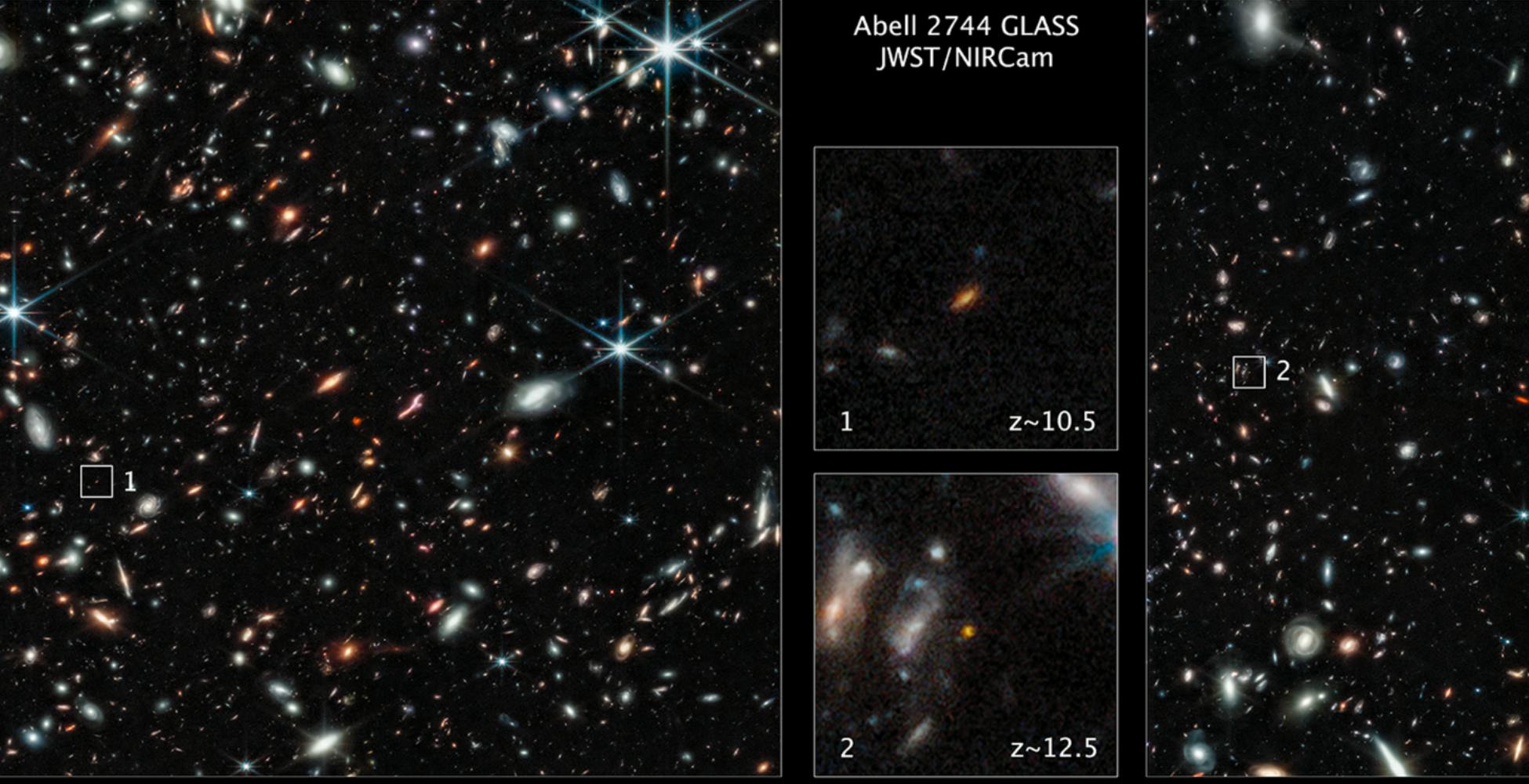 Il telescopio spaziale James Webb ha trovato le più antiche galassie mai osservate