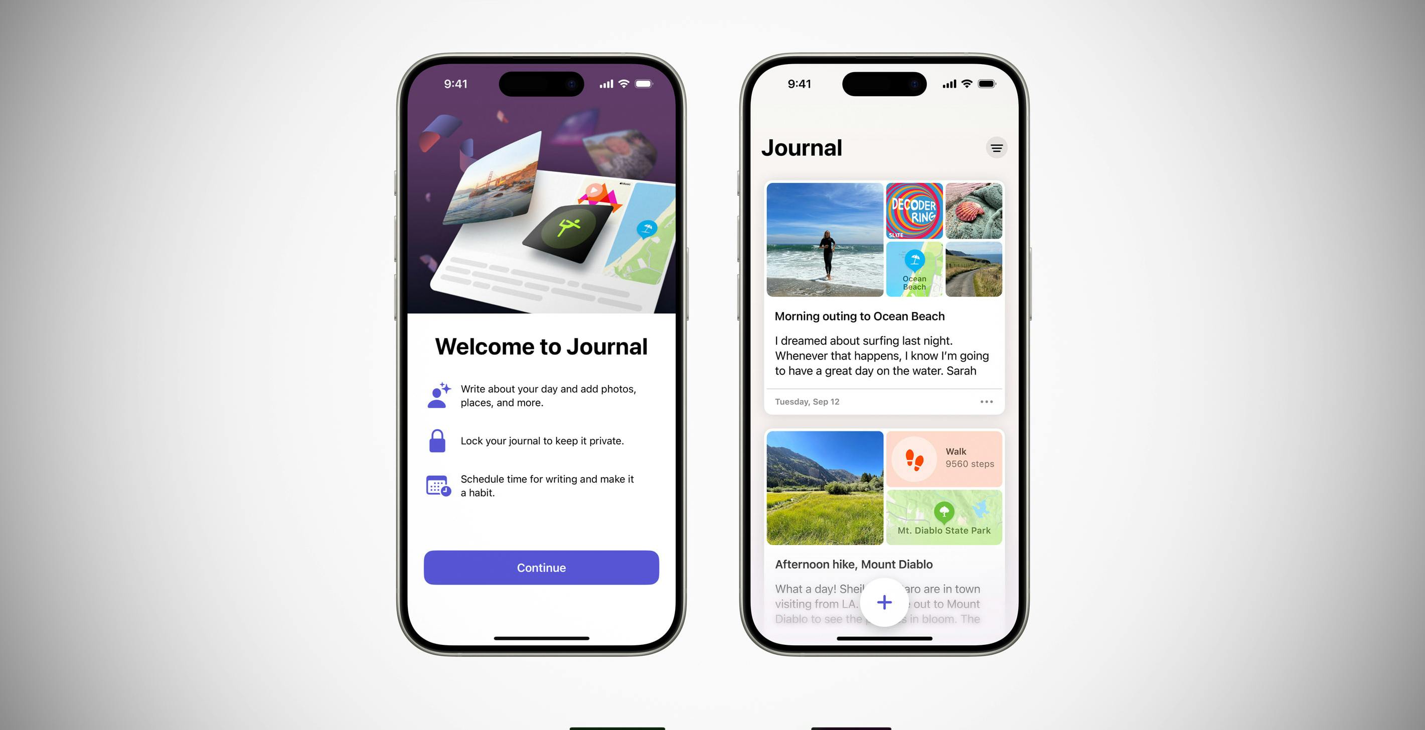 È arrivata l’app Diario su iPhone che suggerisce le annotazioni con il machine learning. Le novità di iOS 17.2
