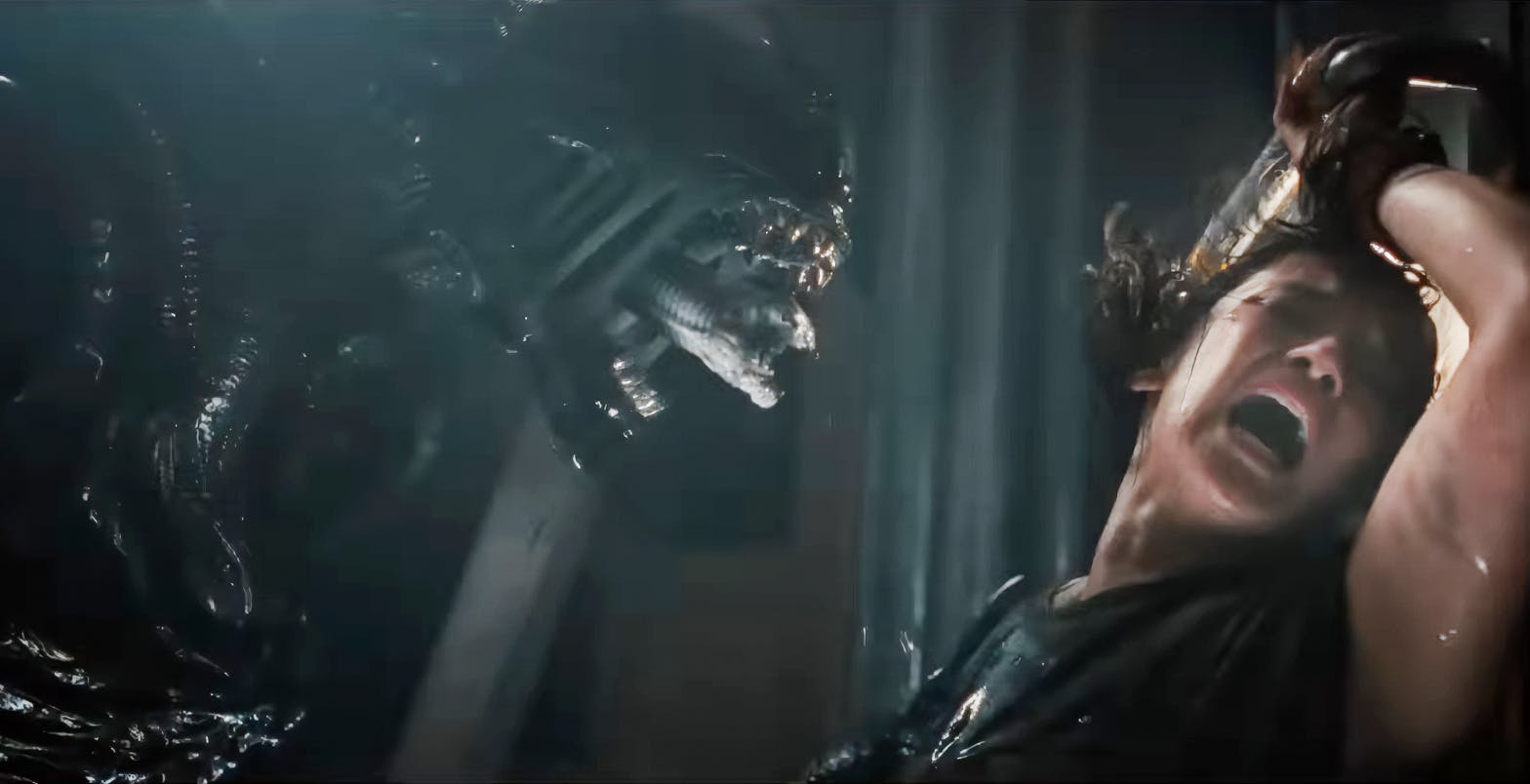 Questo è il trailer del prossimo film della saga di Alien. Il 14 agosto esce Alien: Romulus