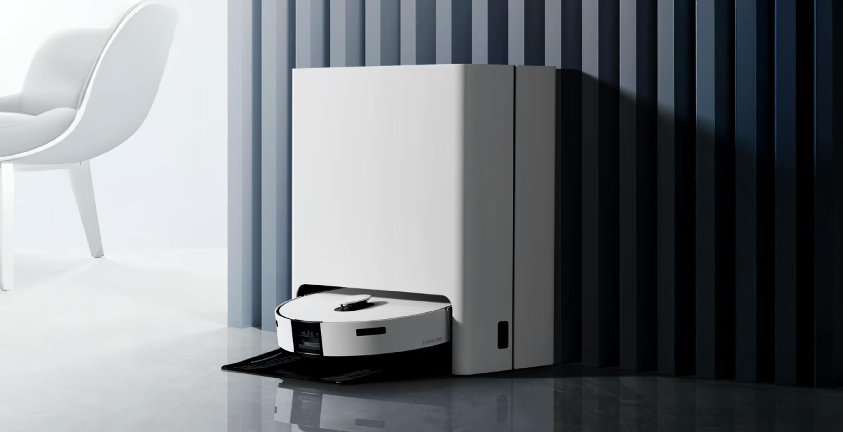 Jet Bot Combo AI è il primo robot di Samsung che aspira, lava e si pulisce in autonomia