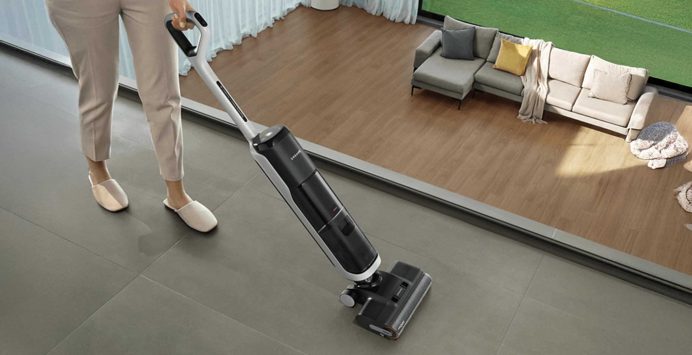 Lavapavimenti Dreame H14 al prezzo più basso di sempre su Amazon. Si piega a 180° e lava con acqua calda