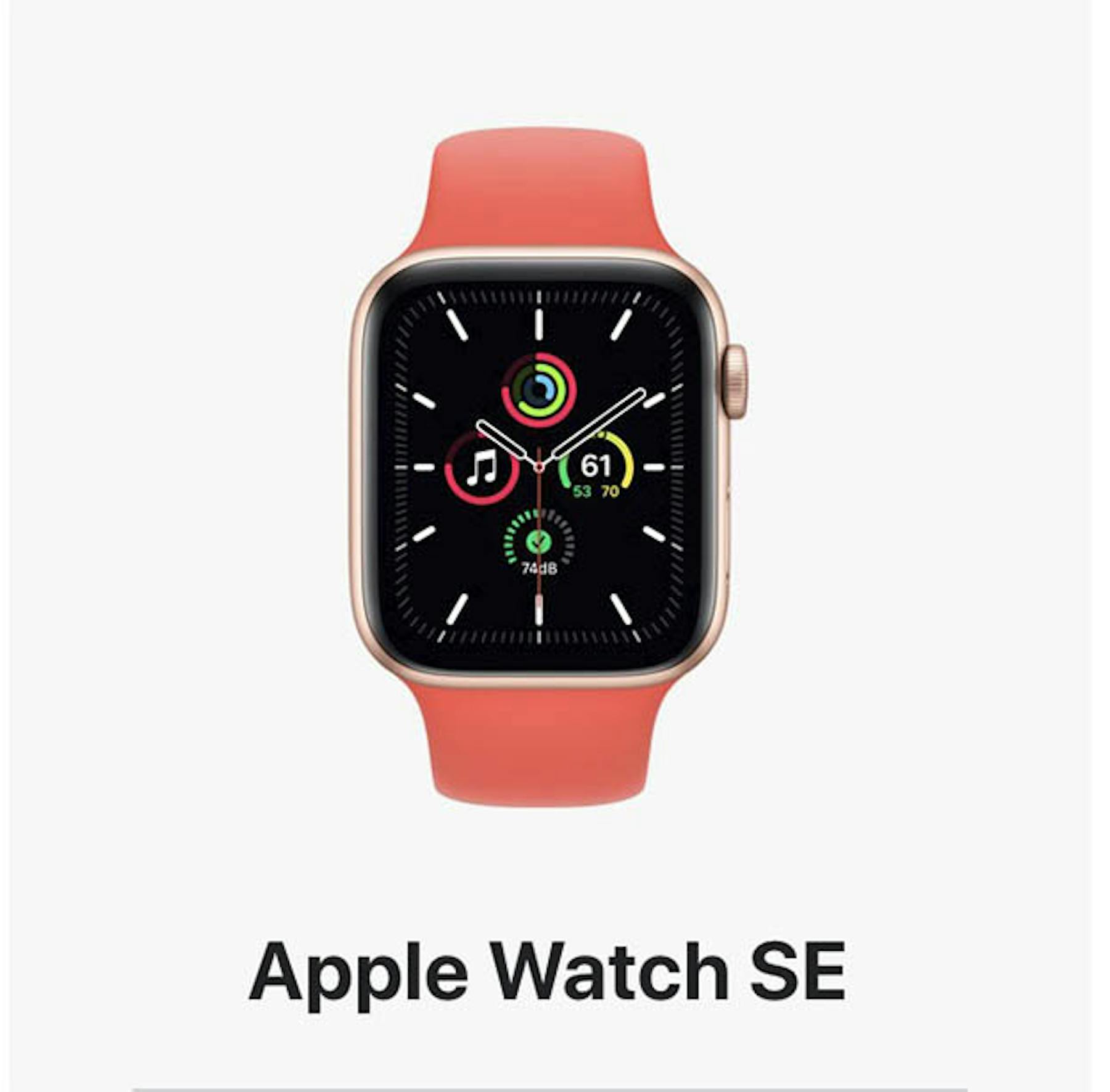 Apple Watch, quale scegliere. Le differenze tra Watch 3, Watch SE e Watch Serie 6 DDay.it Apple Watch, quale scegliere. Le differenze tra Watch 3, Watch SE e Watch Serie 6 DDay.it